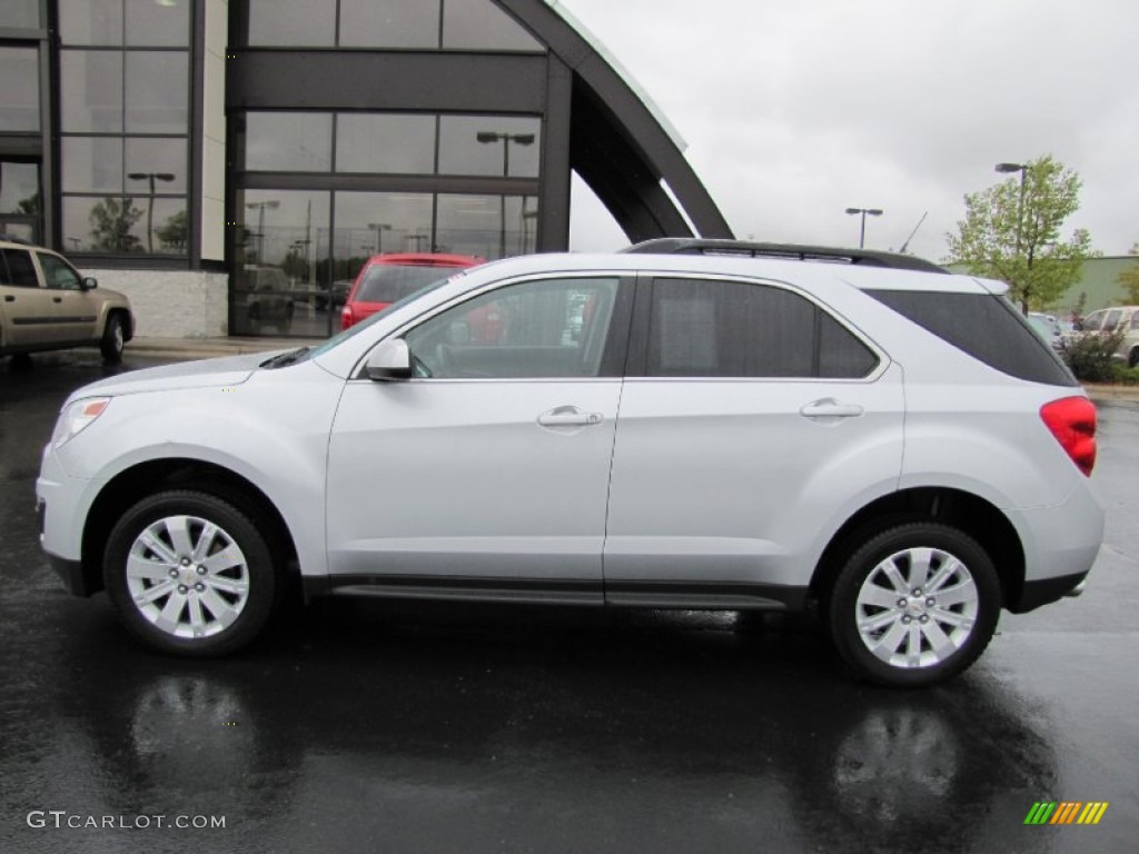 Silver Ice Metallic 2010 Chevrolet Equinox LT AWD Exterior Photo #78897990