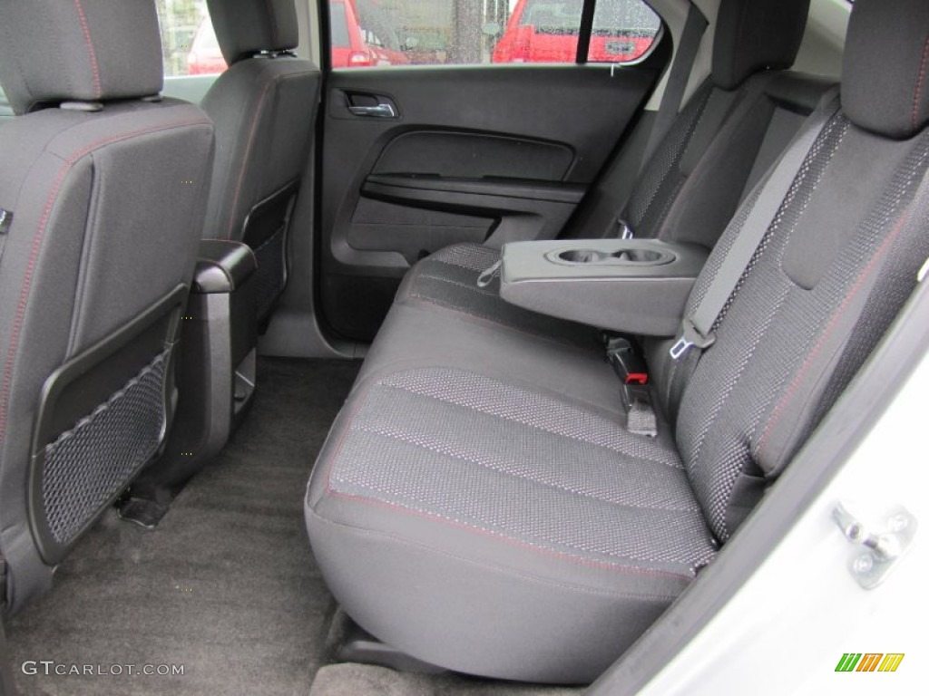 Jet Black Interior 2010 Chevrolet Equinox LT AWD Photo #78898389