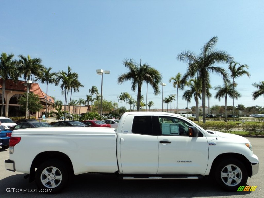 Super White 2007 Toyota Tundra SR5 Double Cab Exterior Photo #78899216