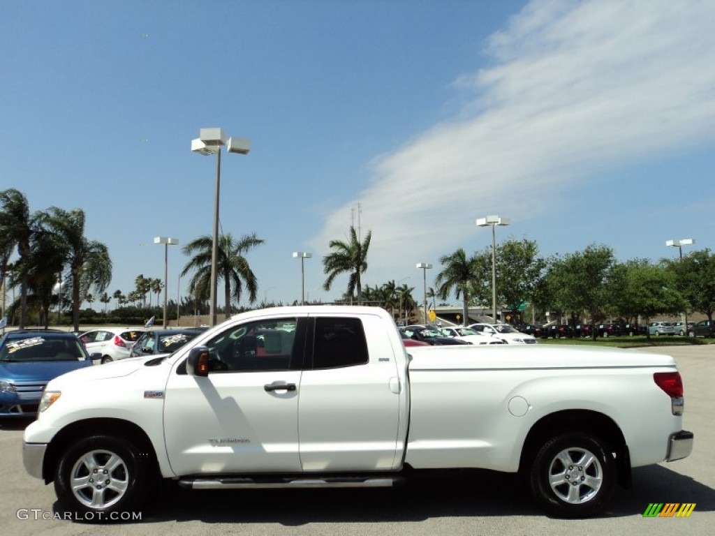 Super White 2007 Toyota Tundra SR5 Double Cab Exterior Photo #78899376