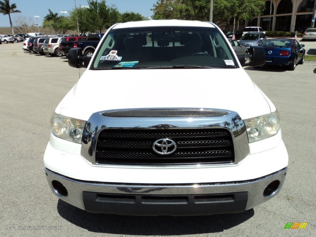 Super White 2007 Toyota Tundra SR5 Double Cab Exterior Photo #78899451