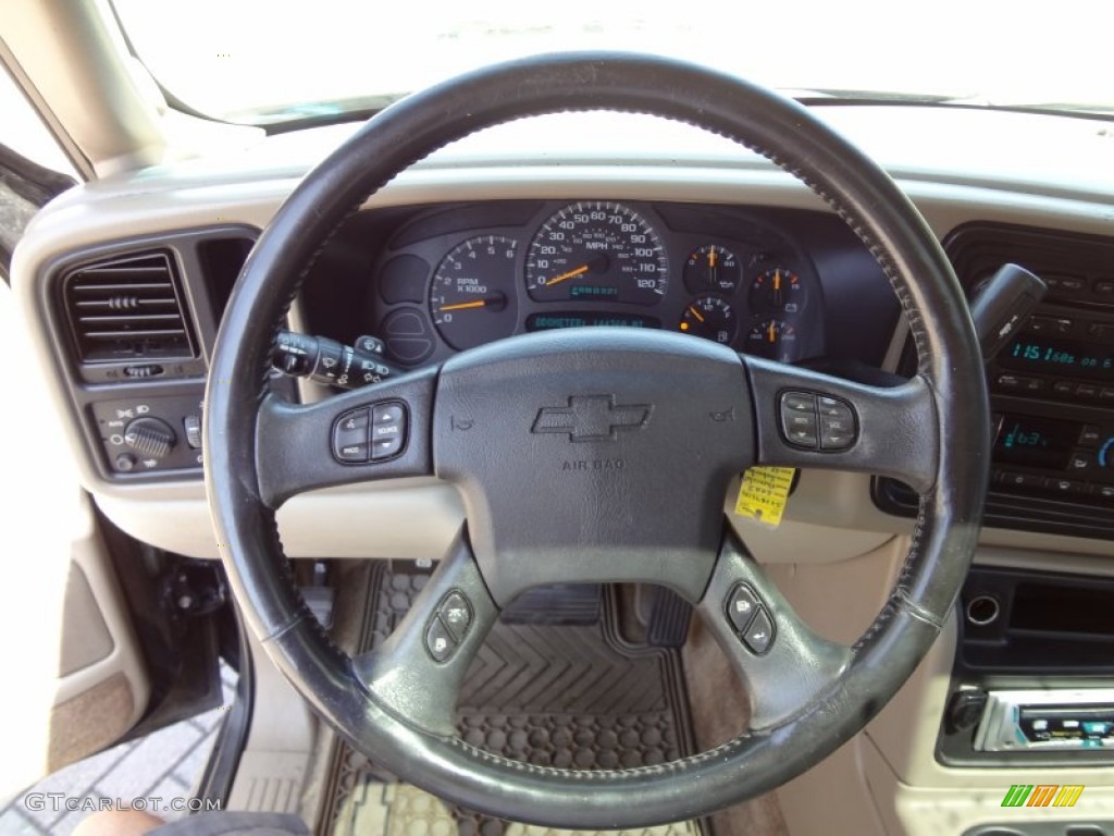 2003 Suburban 1500 LT - Black / Tan/Neutral photo #25