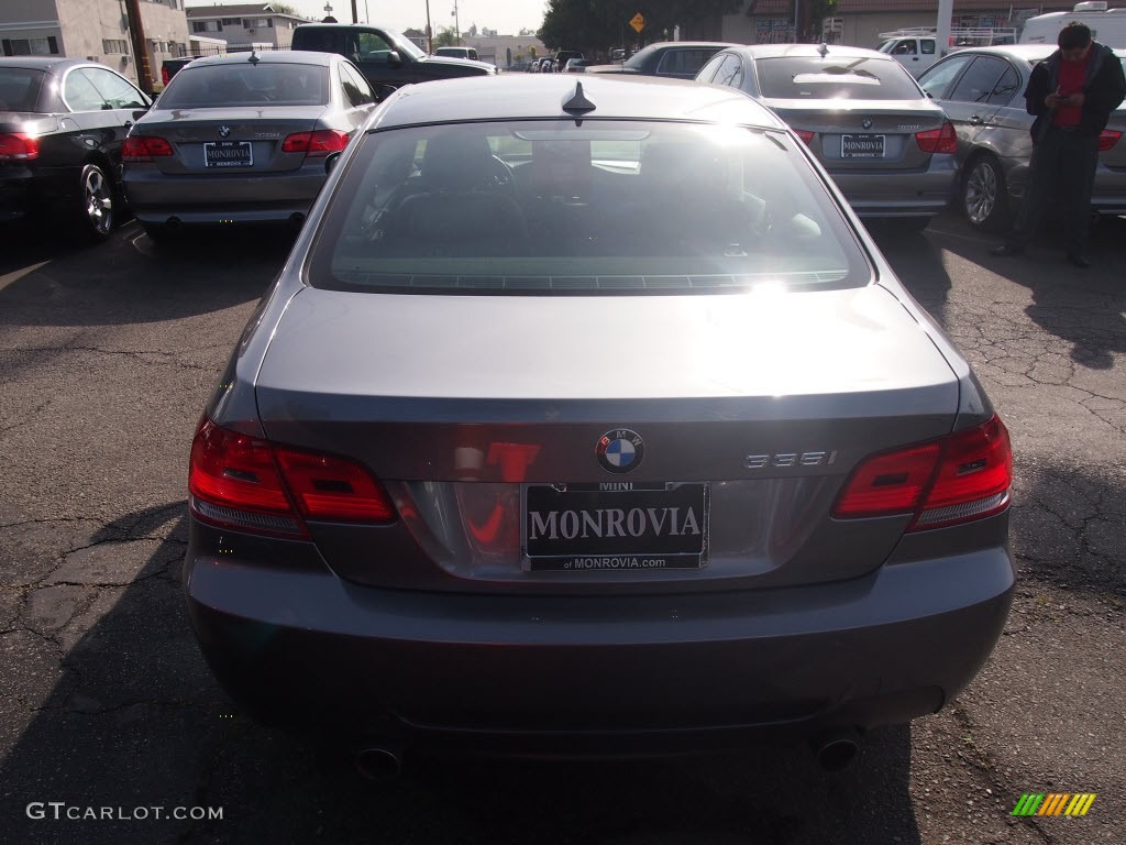 2011 3 Series 328i Coupe - Space Gray Metallic / Black photo #9