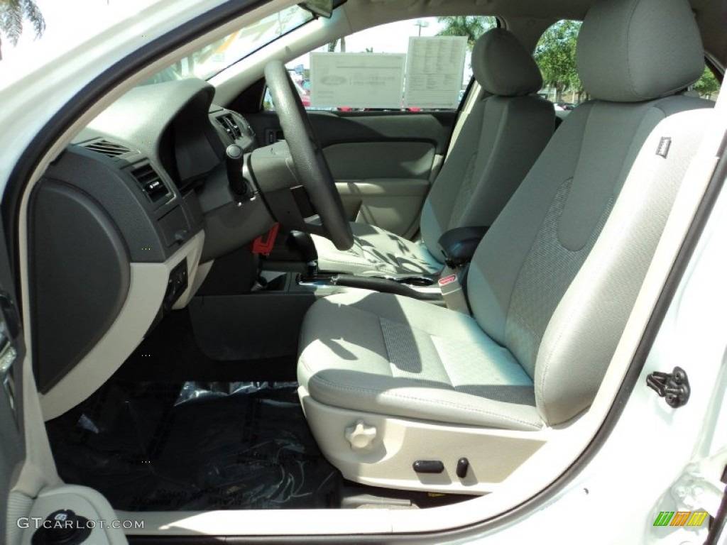 Medium Light Stone Interior 2012 Ford Fusion SE Photo #78900240