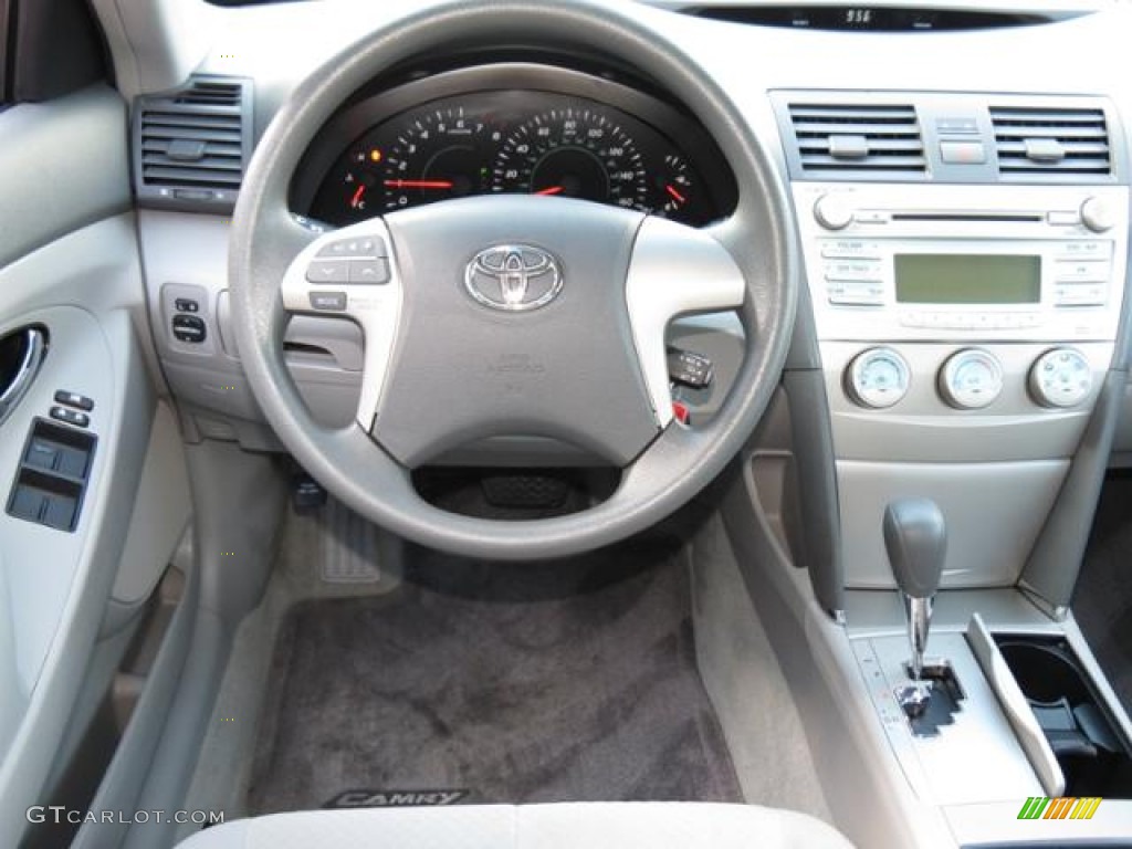 2008 Camry LE V6 - Barcelona Red Metallic / Ash photo #5