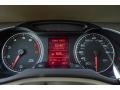 2009 Audi A4 Cardamom Beige Interior Gauges Photo