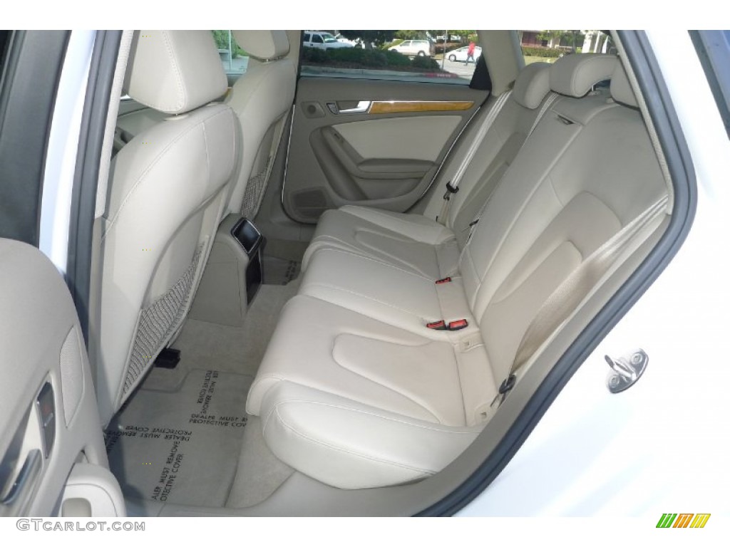 Cardamom Beige Interior 2009 Audi A4 2.0T quattro Avant Photo #78901635