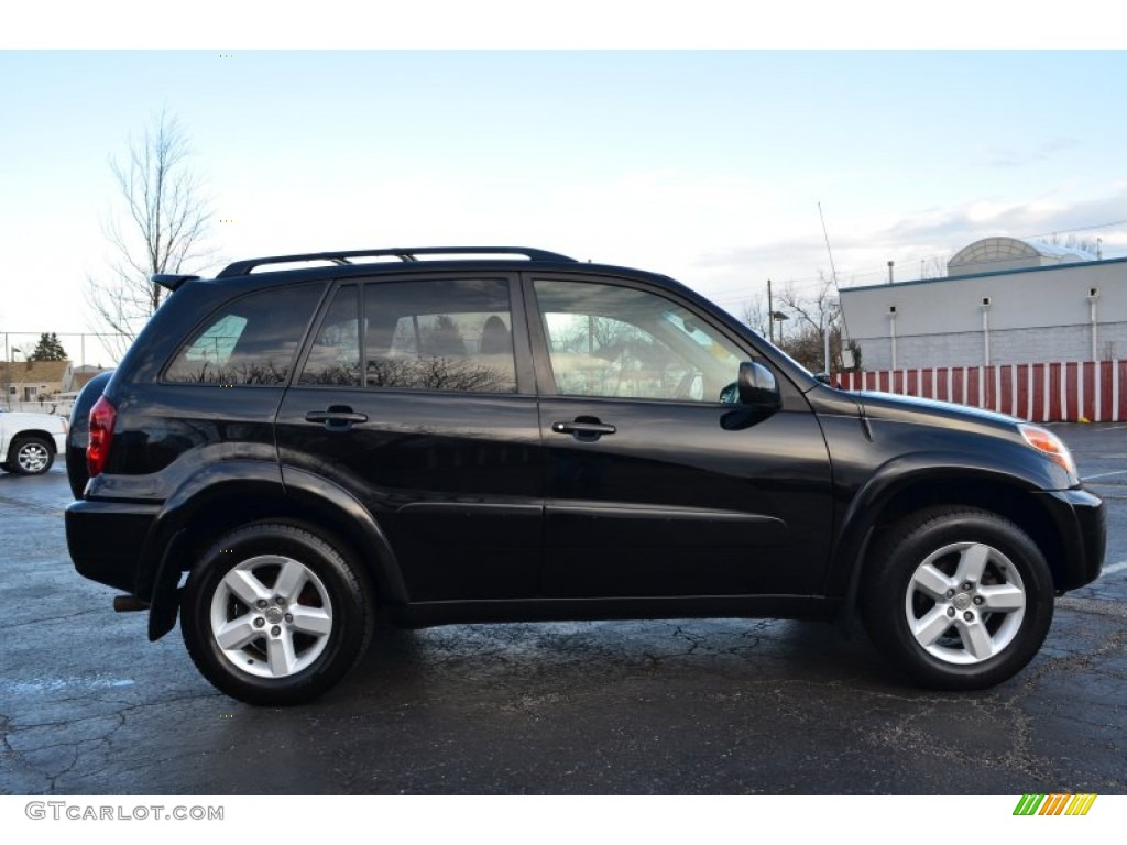 Black 2004 Toyota RAV4 4WD Exterior Photo #78902298