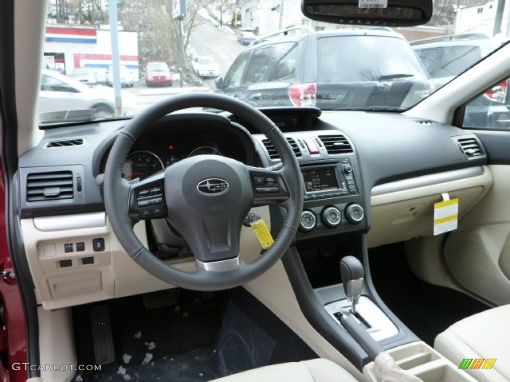 2013 XV Crosstrek 2.0 Limited - Venetian Red Pearl / Ivory photo #12