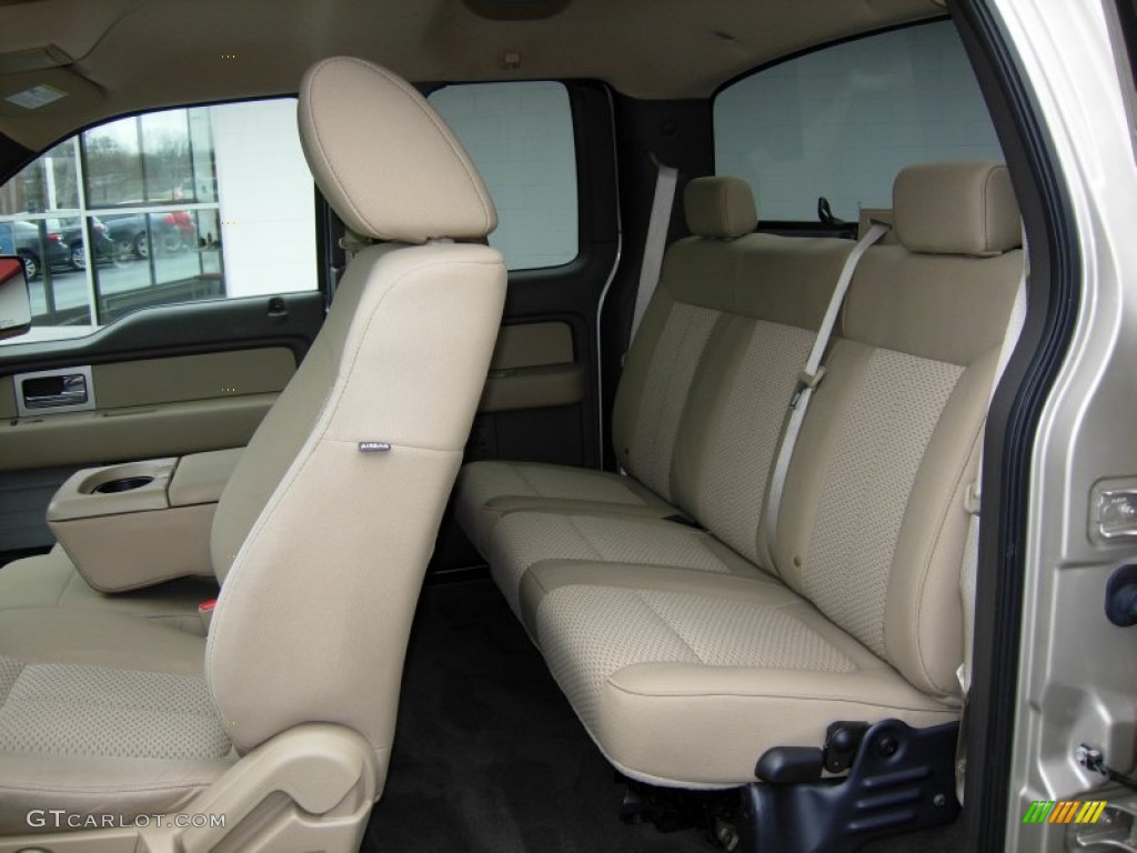 Camel/Tan Interior 2009 Ford F150 XLT SuperCab Photo #78903605