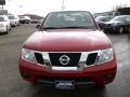 2012 Lava Red Nissan Frontier SL Crew Cab 4x4  photo #2