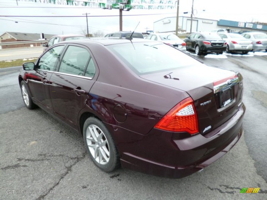 2012 Fusion SEL V6 - Cinnamon Metallic / Charcoal Black photo #5