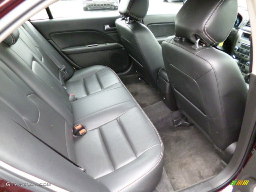 2012 Ford Fusion SEL V6 Rear Seat Photo #78904359