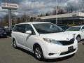 2011 Super White Toyota Sienna LE  photo #1