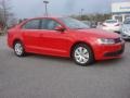 Tornado Red - Jetta SE Sedan Photo No. 7