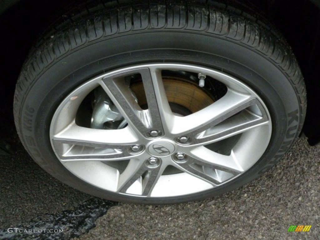 2012 Elantra SE Touring - Black Noir Pearl / Black photo #9