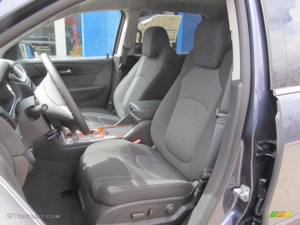 Ebony Interior 2013 Chevrolet Traverse LT AWD Photo #78906507