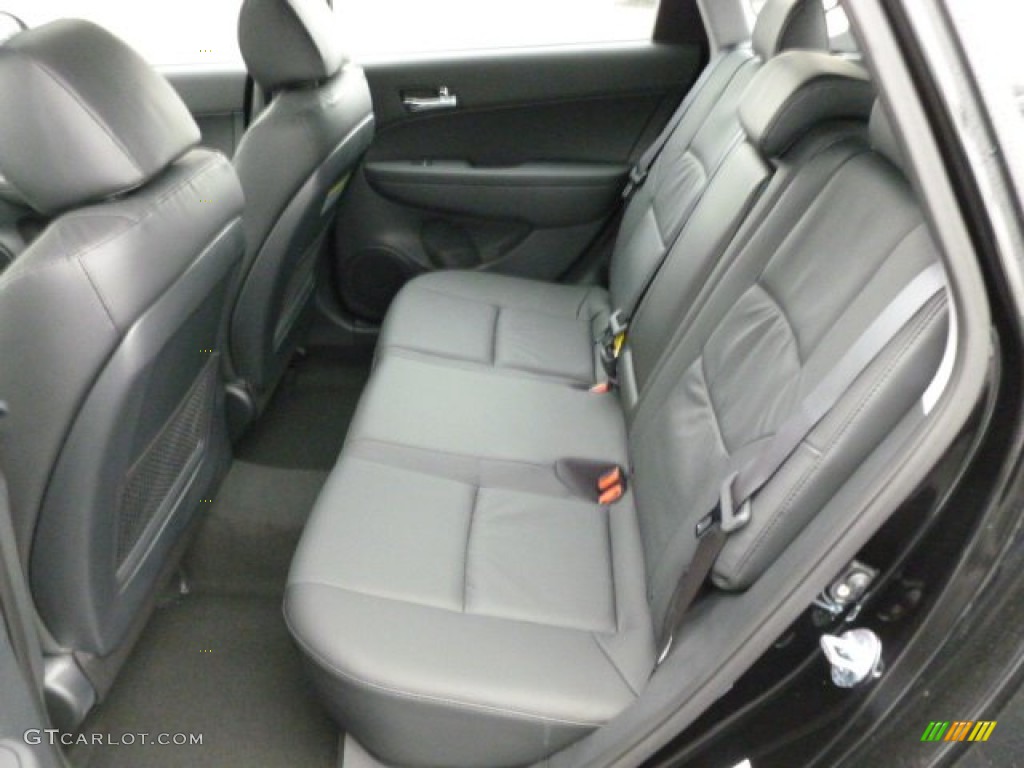 2012 Elantra SE Touring - Black Noir Pearl / Black photo #14