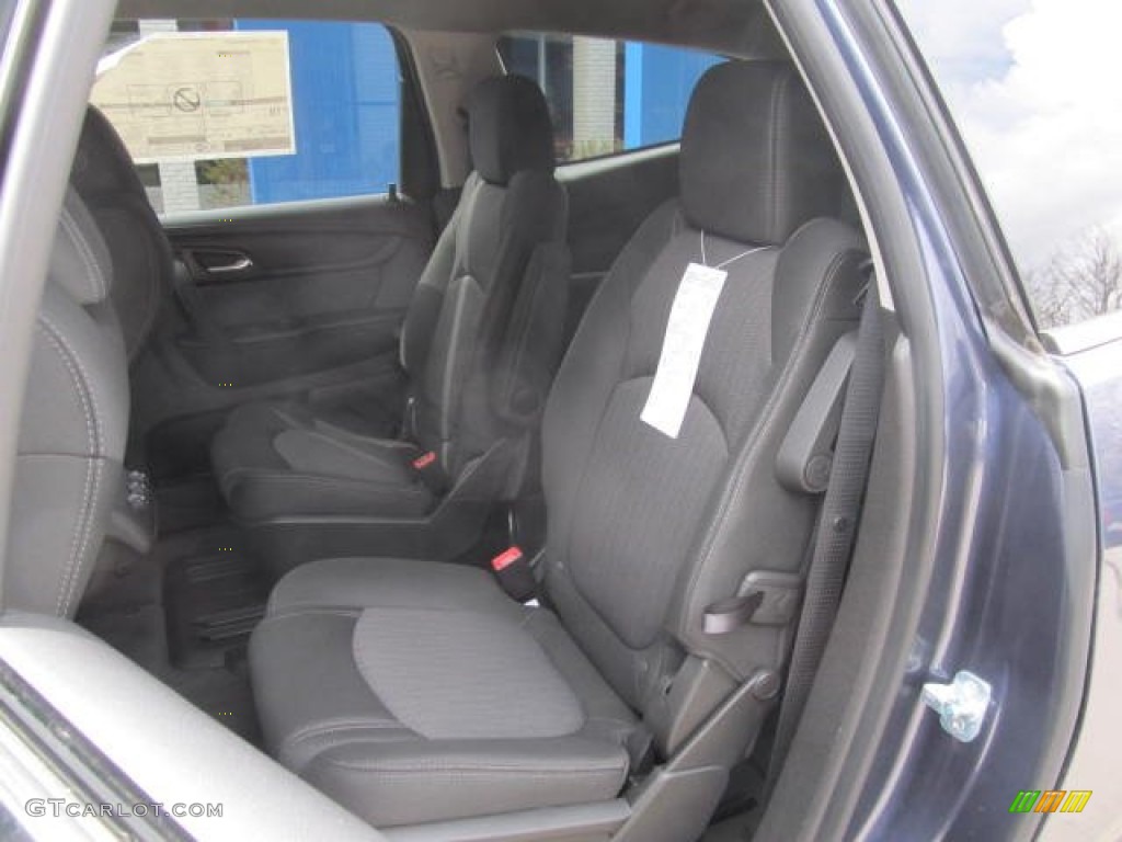 Ebony Interior 2013 Chevrolet Traverse LT AWD Photo #78906528