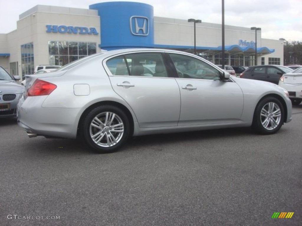 2012 G 37 Journey Sedan - Liquid Platinum / Wheat photo #7