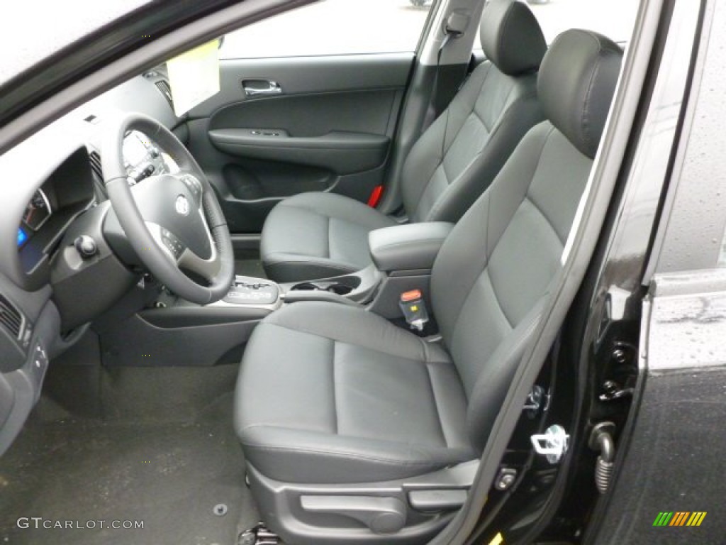 2012 Elantra SE Touring - Black Noir Pearl / Black photo #16