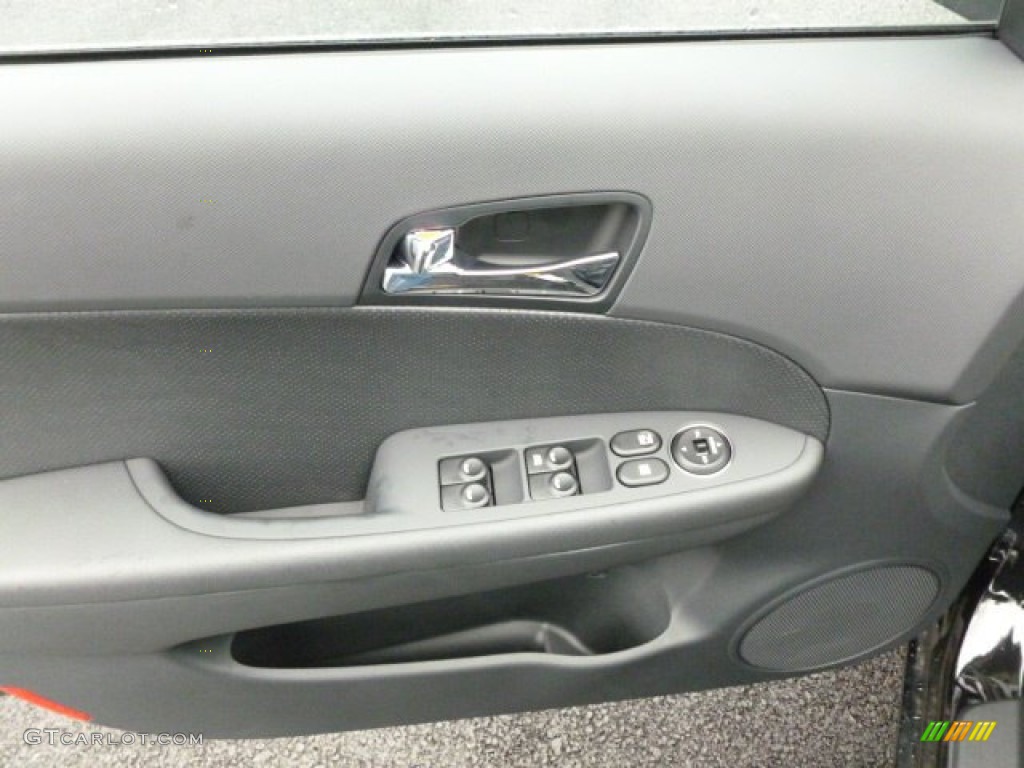 2012 Elantra SE Touring - Black Noir Pearl / Black photo #18