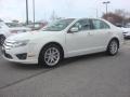 2011 White Suede Ford Fusion SEL  photo #2