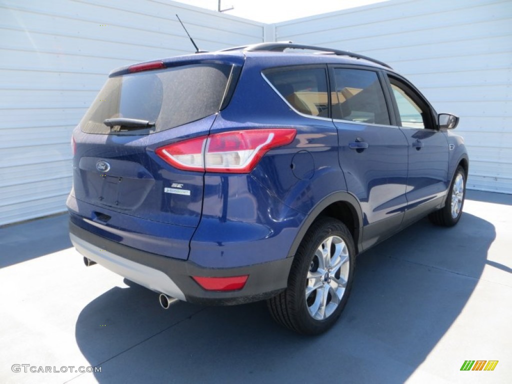 2013 Escape SE 1.6L EcoBoost - Deep Impact Blue Metallic / Medium Light Stone photo #4