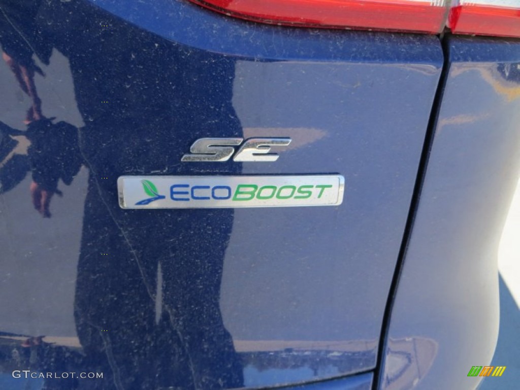 2013 Escape SE 1.6L EcoBoost - Deep Impact Blue Metallic / Medium Light Stone photo #7