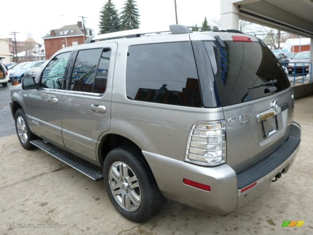 2008 Mountaineer Premier AWD - Vapor Silver Metallic / Charcoal Black photo #12