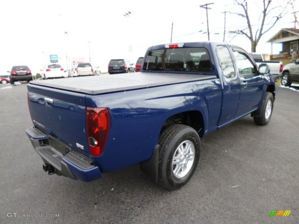 Deep Navy 2012 Chevrolet Colorado LT Extended Cab 4x4 Exterior Photo #78908575