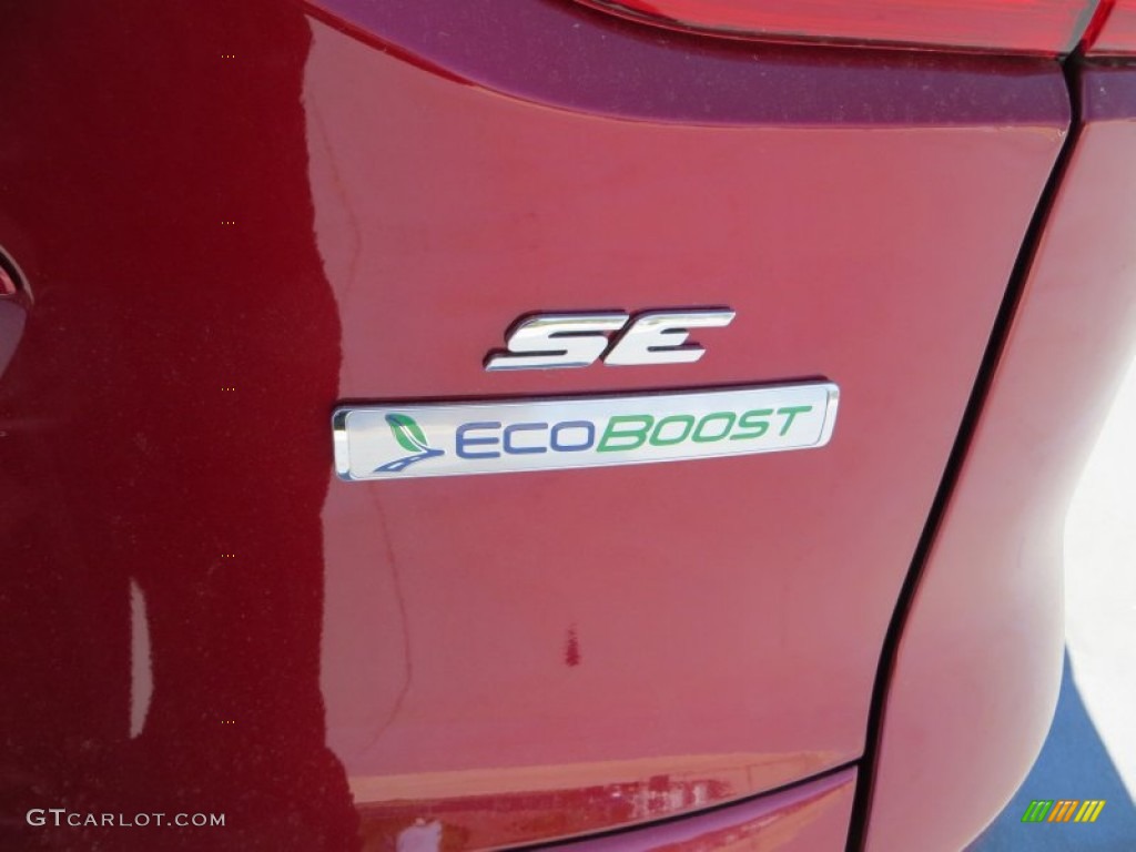 2013 Escape SE 1.6L EcoBoost - Ruby Red Metallic / Medium Light Stone photo #8