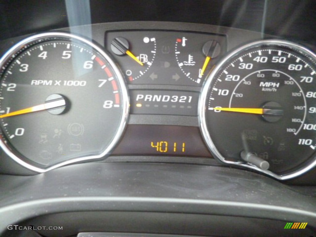 2012 Chevrolet Colorado LT Extended Cab 4x4 Gauges Photos