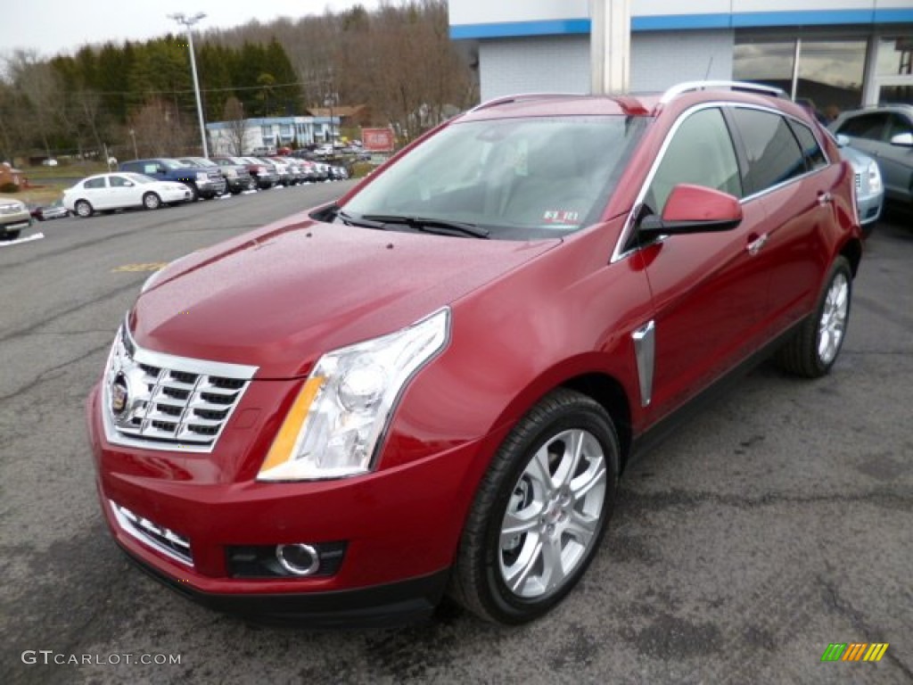 Crystal Red Tintcoat 2013 Cadillac SRX Premium AWD Exterior Photo #78908868