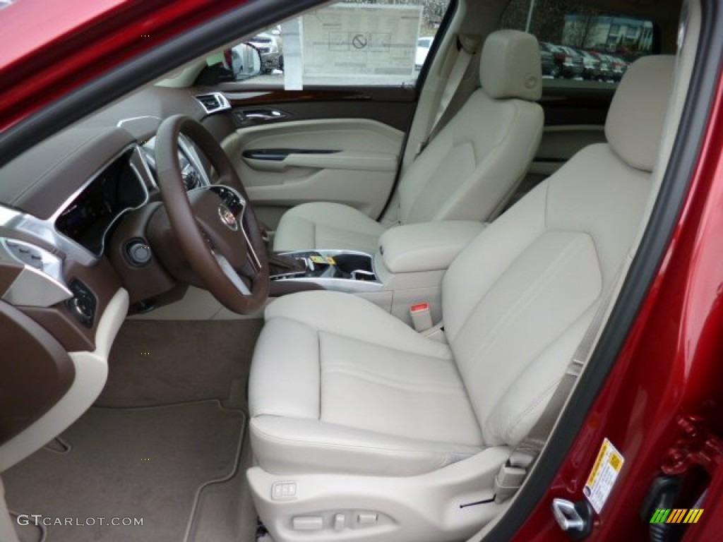 2013 SRX Premium AWD - Crystal Red Tintcoat / Shale/Brownstone photo #15