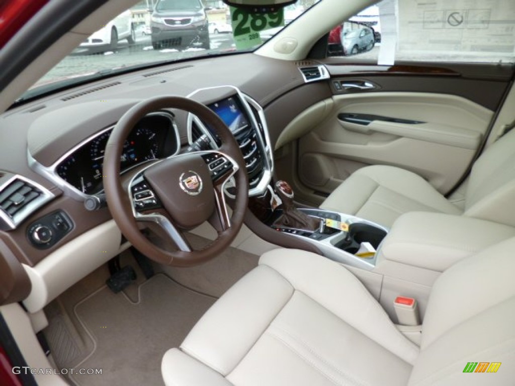 Shale/Brownstone Interior 2013 Cadillac SRX Premium AWD Photo #78909100