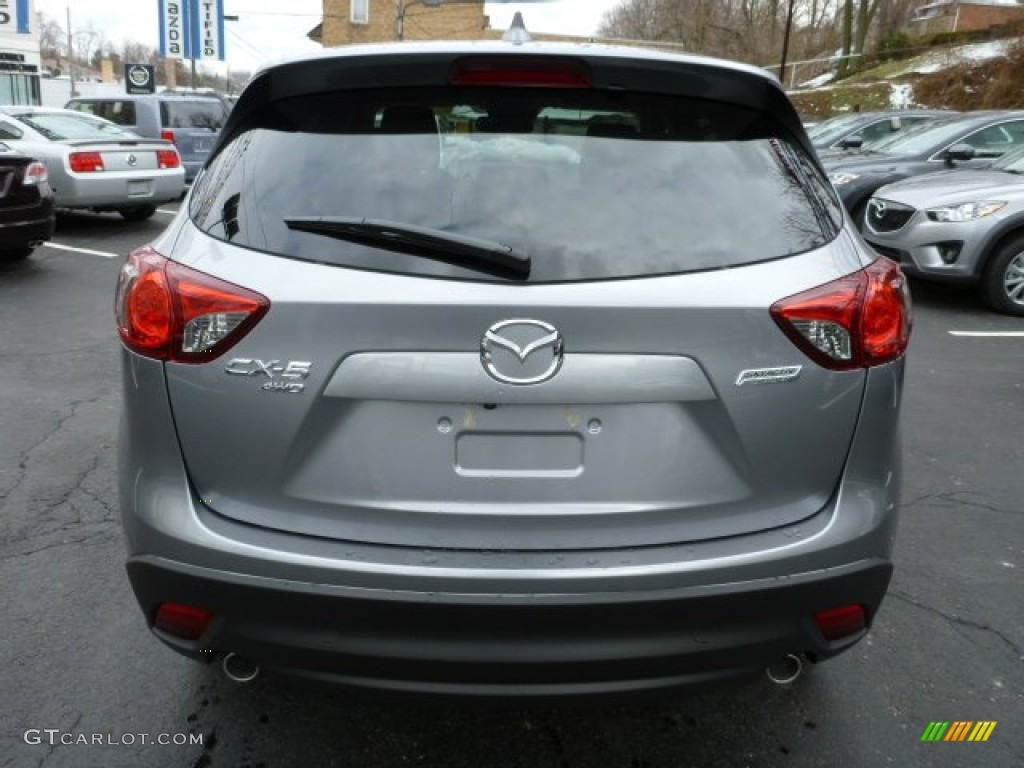 Liquid Silver Metallic 2014 Mazda CX-5 Grand Touring AWD Exterior Photo #78910128