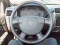 2012 Chevrolet Colorado Ebony Interior Steering Wheel Photo