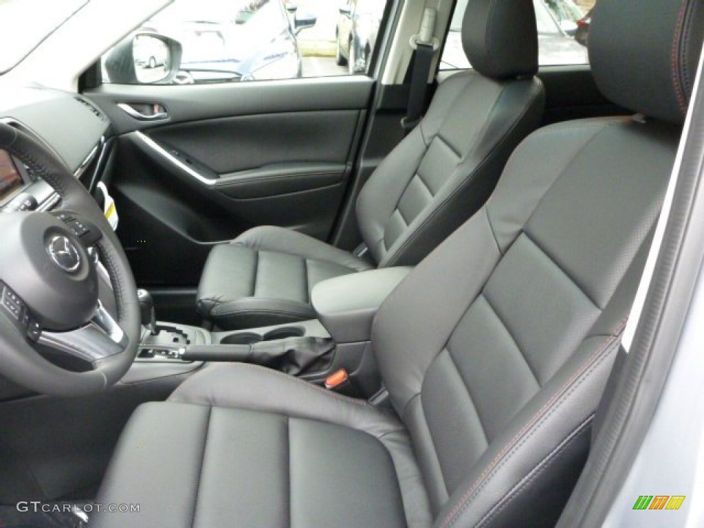 Black Interior 2014 Mazda CX-5 Grand Touring AWD Photo #78910235