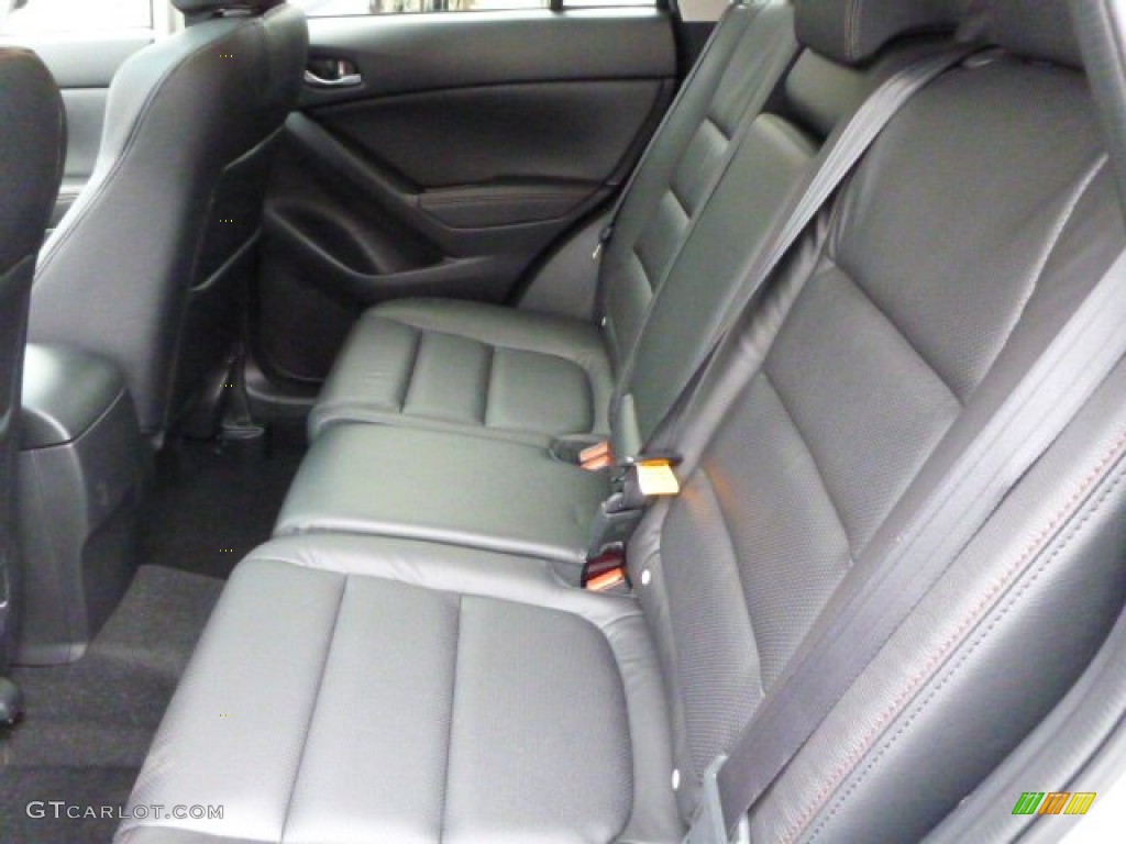 Black Interior 2014 Mazda CX-5 Grand Touring AWD Photo #78910251