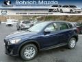 2014 Stormy Blue Mica Mazda CX-5 Touring AWD  photo #1