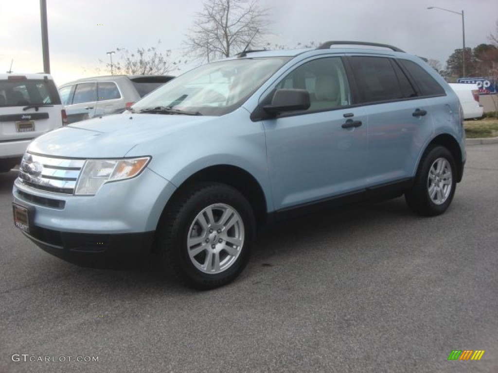 Light Ice Blue Metallic 2008 Ford Edge SE Exterior Photo #78911325