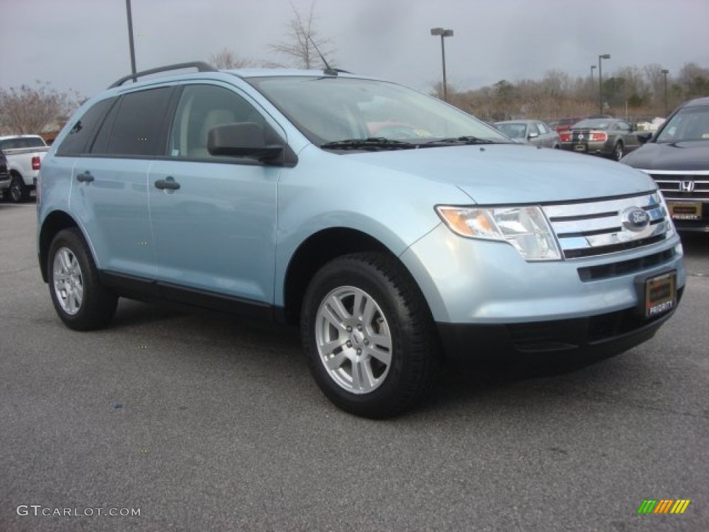 Light Ice Blue Metallic 2008 Ford Edge SE Exterior Photo #78911433