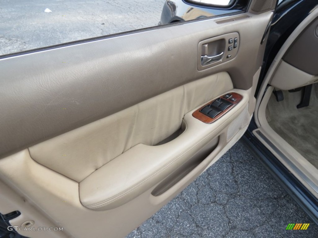 1995 Lexus LS 400 Sedan Tan Leather Door Panel Photo #78911560