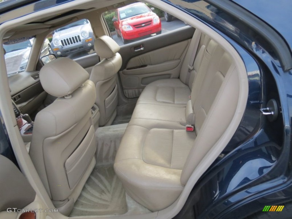 Tan Leather Interior 1995 Lexus LS 400 Sedan Photo #78911592