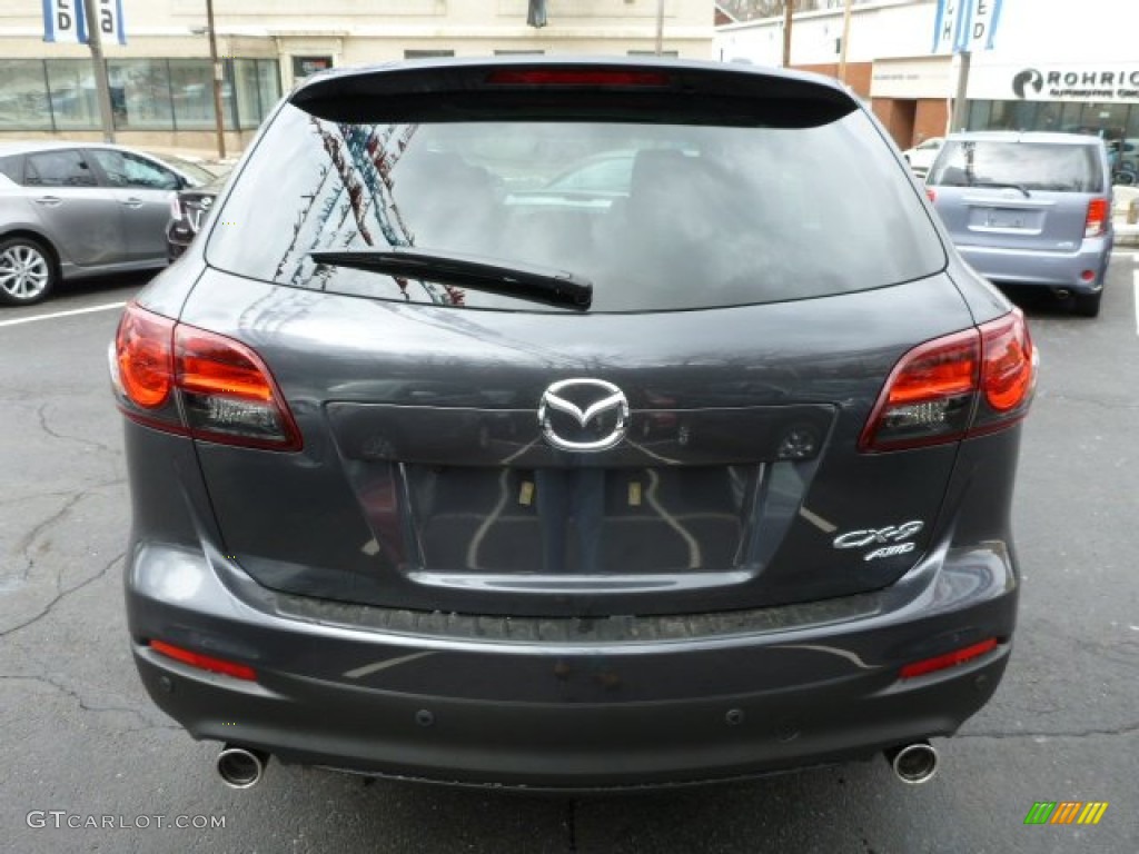 2013 CX-9 Touring AWD - Meteor Gray Mica / Black photo #4