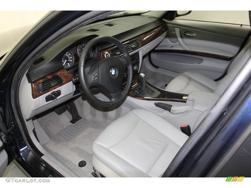 Grey Interior 2007 BMW 3 Series 328i Sedan Photo #78912288