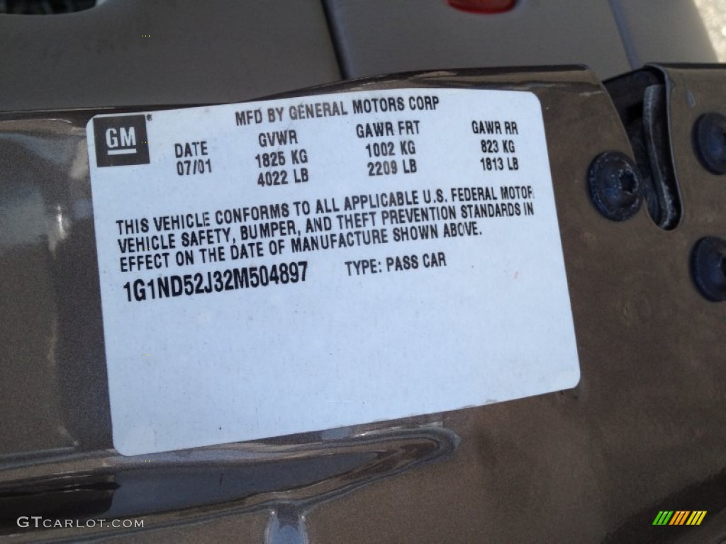 2002 Malibu Sedan - Medium Bronzemist Metallic / Gray photo #11