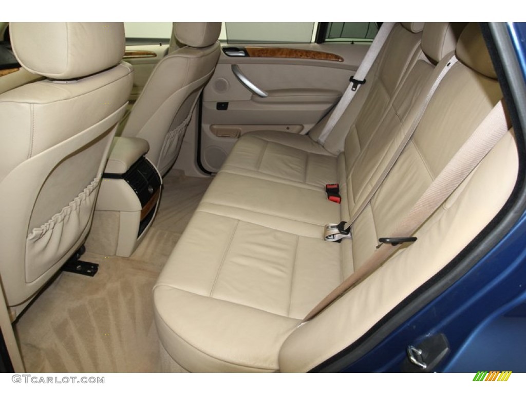 2003 X5 3.0i - Topaz Blue Metallic / Beige photo #14