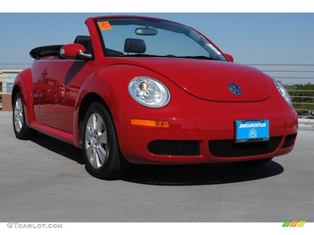 2010 New Beetle 2.5 Convertible - Salsa Red / Black photo #1